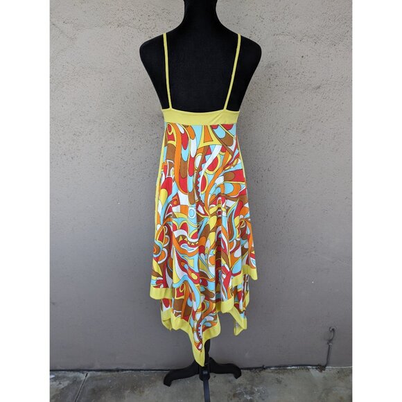 💜Colorful Geometric Print Dress by Satrustegui for Rebellion Dogs - Picture 2 of 13